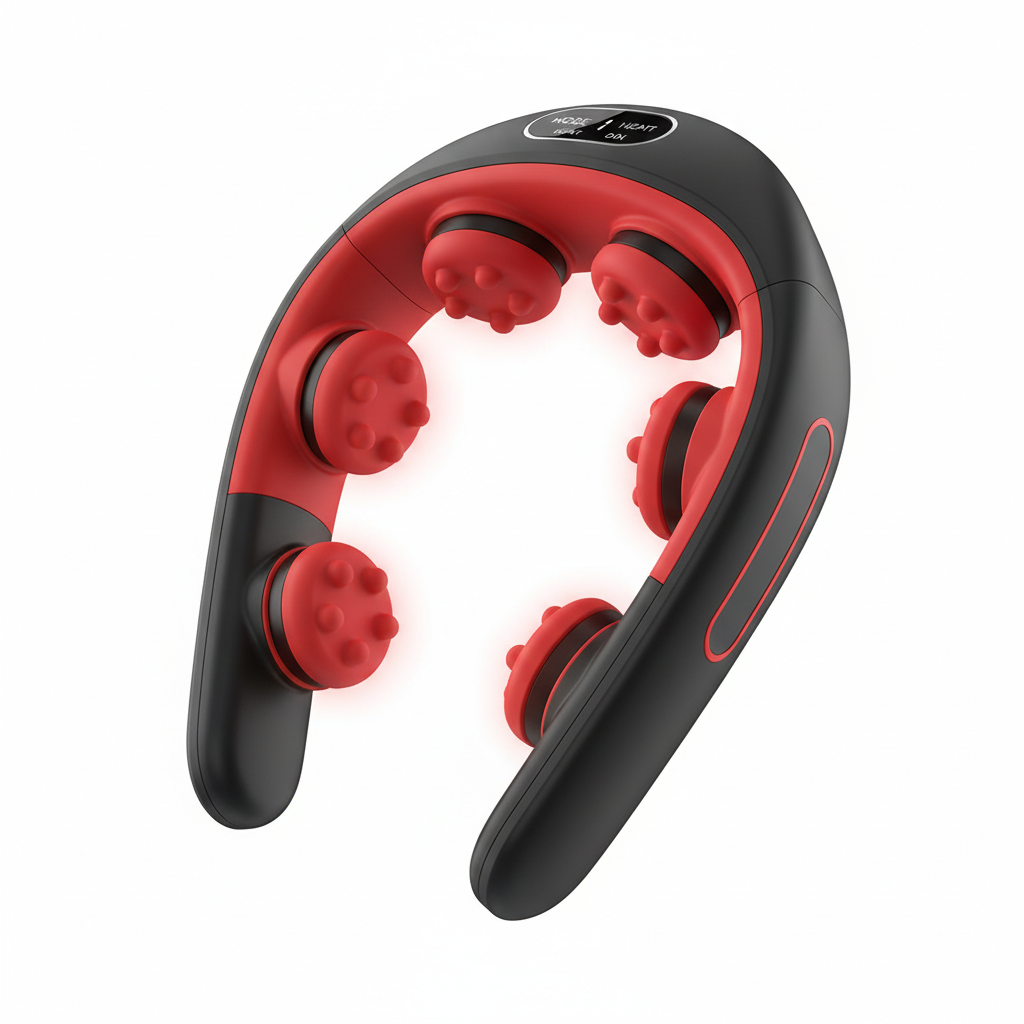 Electric Neck Shoulder Massager — Wellness Device | Kinsperatech