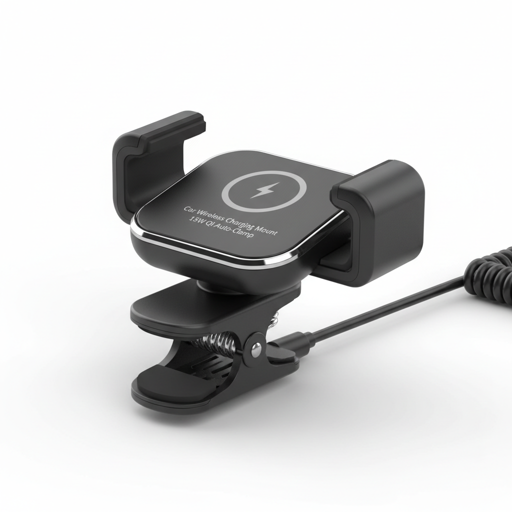 Car Wireless Charging Vent Mount 15W Qi