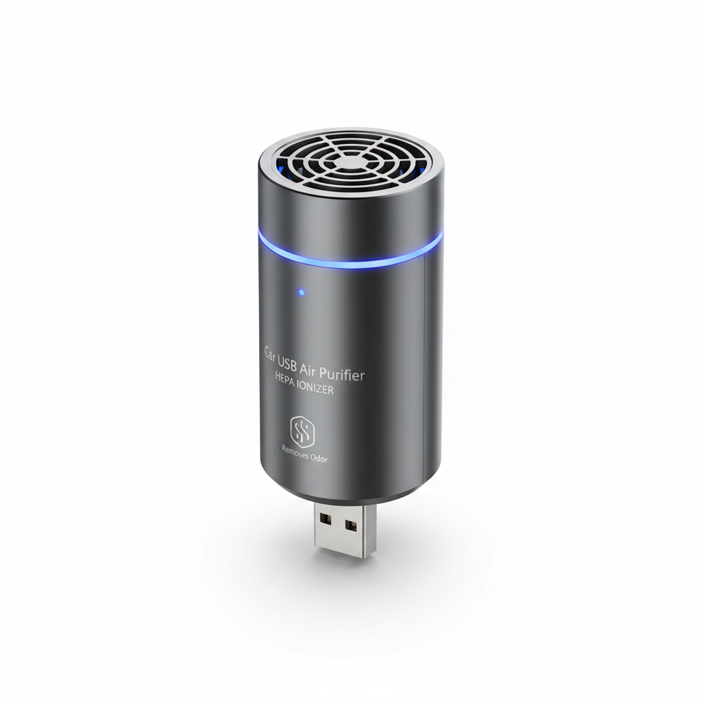 Car Air Purifier HEPA Ionizer