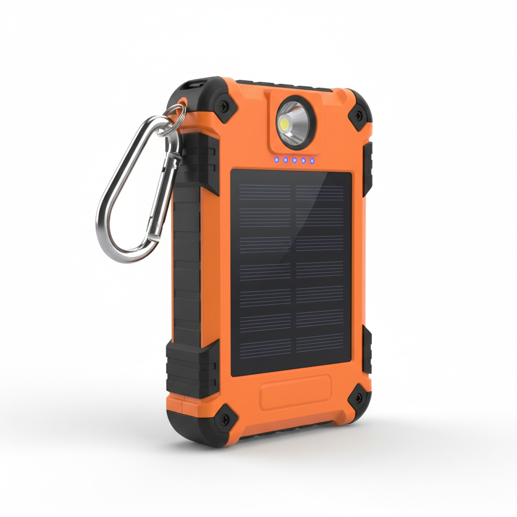 25000mAh Solar Power Bank