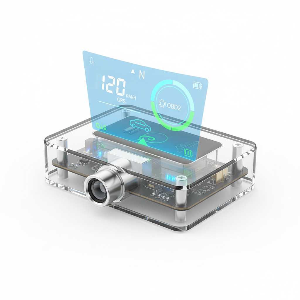 HUD Heads-Up Display GPS Speedometer