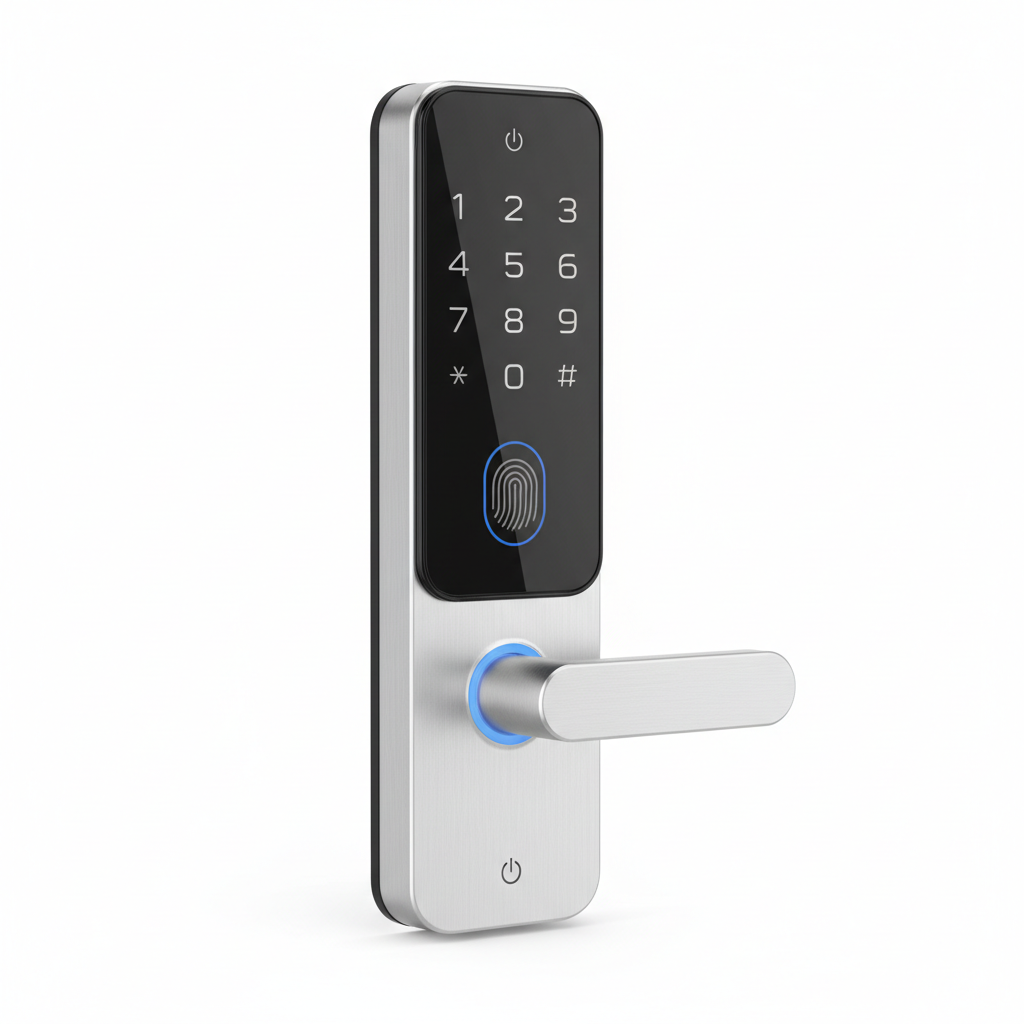 Smart Fingerprint Door Lock — Smart Home Device | Kinsperatech