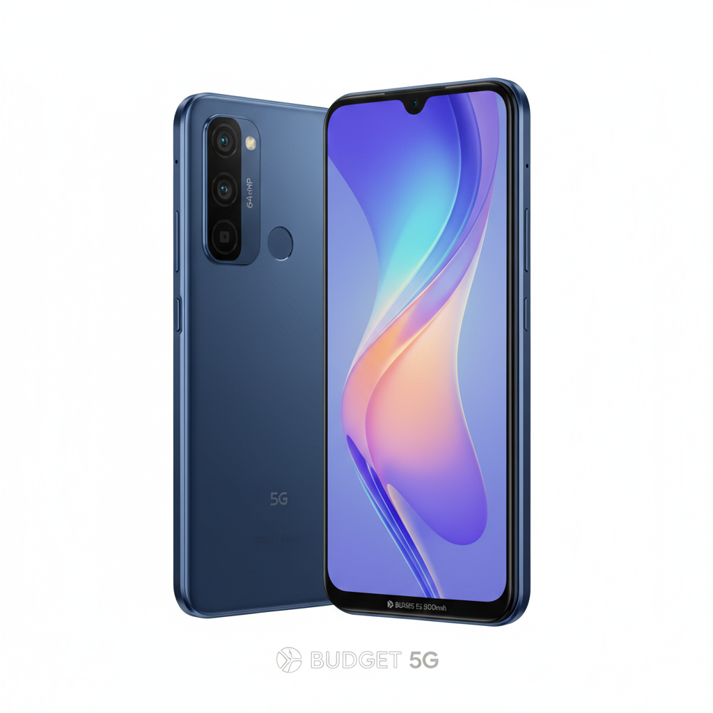 Budget 5G Smartphone 64MP
