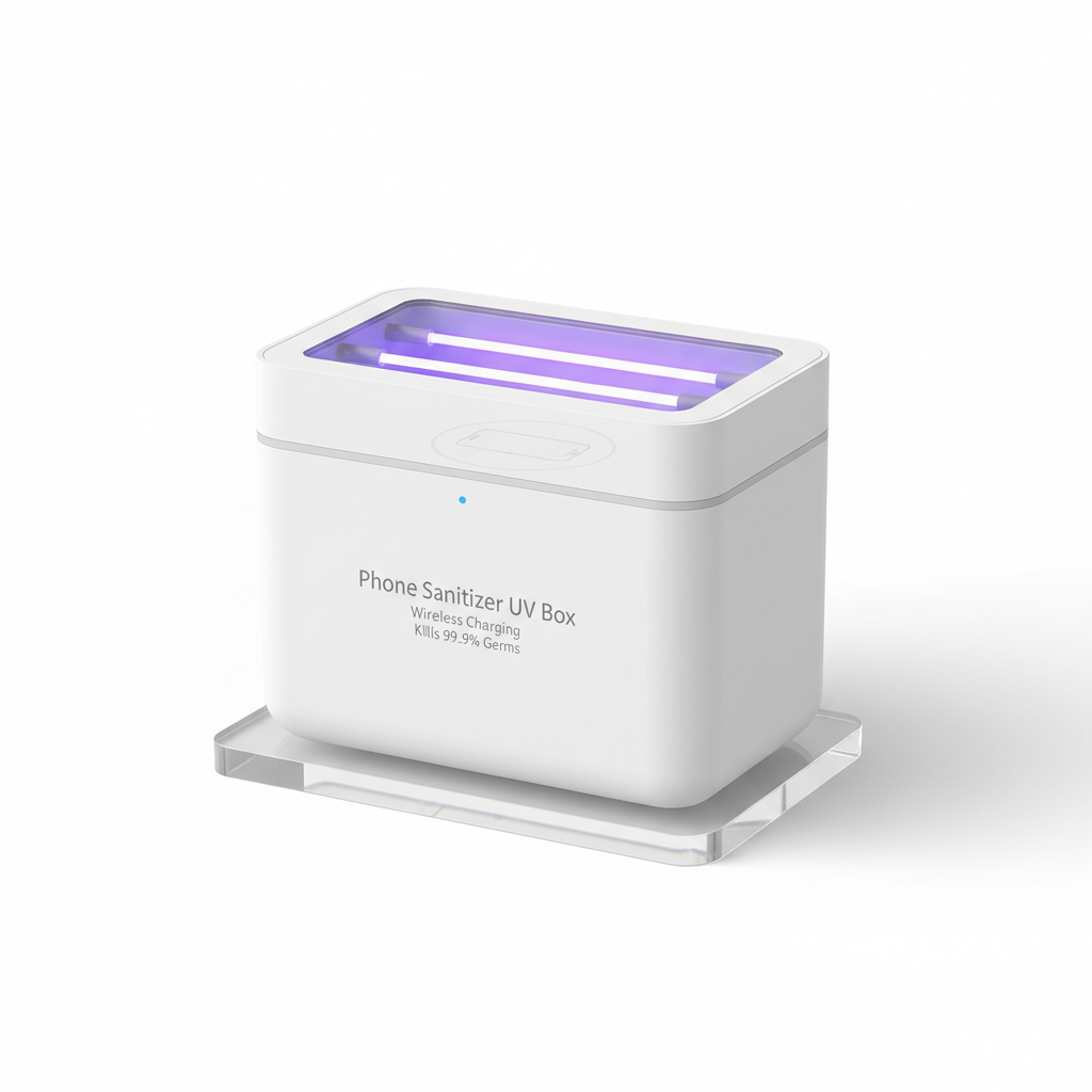 Phone Sanitizer UV Box Wireless Charging