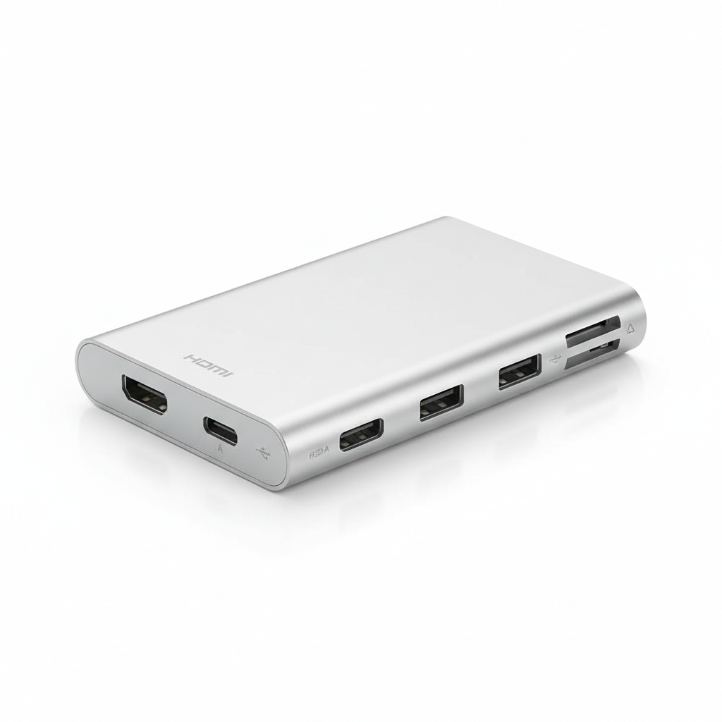 USB-C 7-in-1 Hub — Laptop Accessory | Kinsperatech