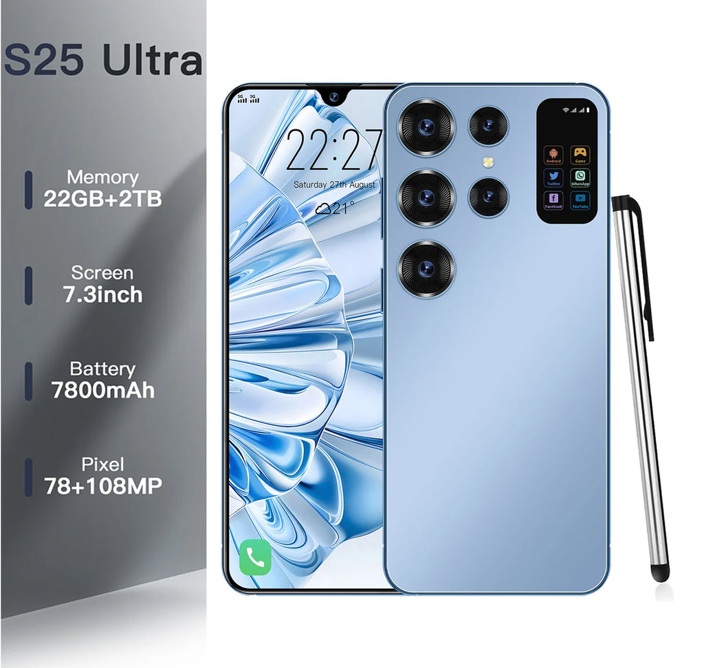 S25 Ultra 5G Smartphone front view — Smartphone | Kinsperatech