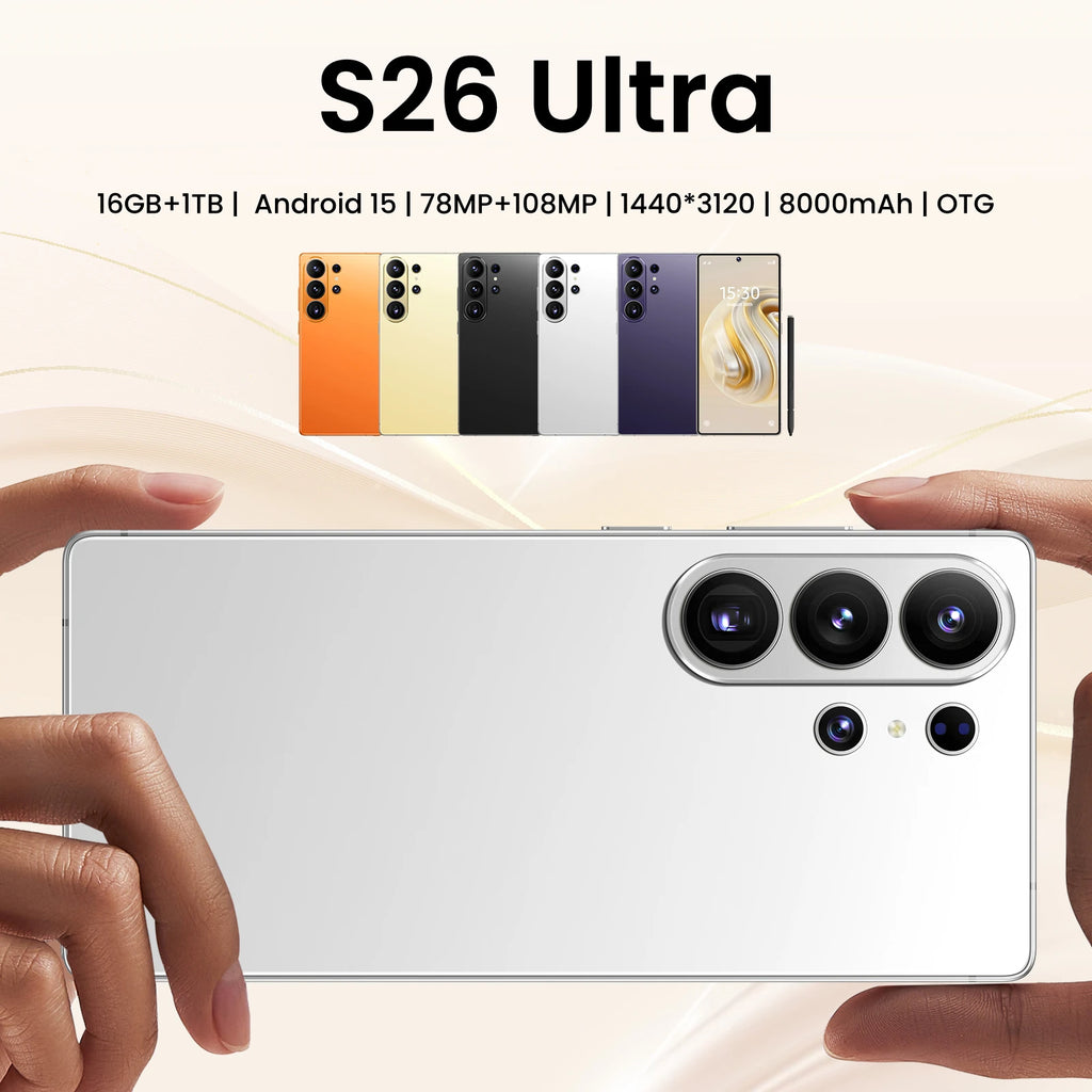 S26 Ultra Smartphone unboxing — Smartphone | Kinsperatech