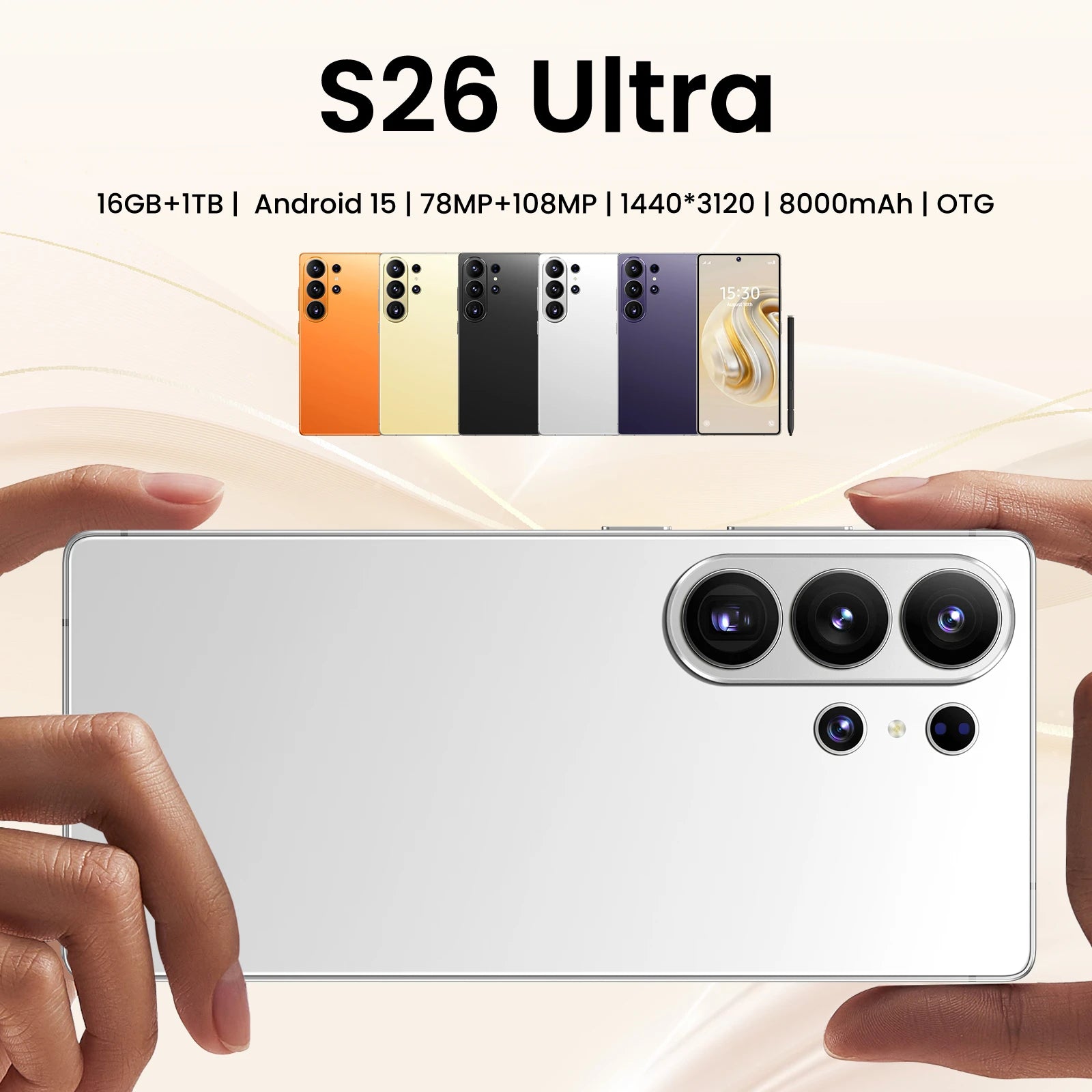 S26 Ultra Smartphone unboxing — Smartphone | Kinsperatech