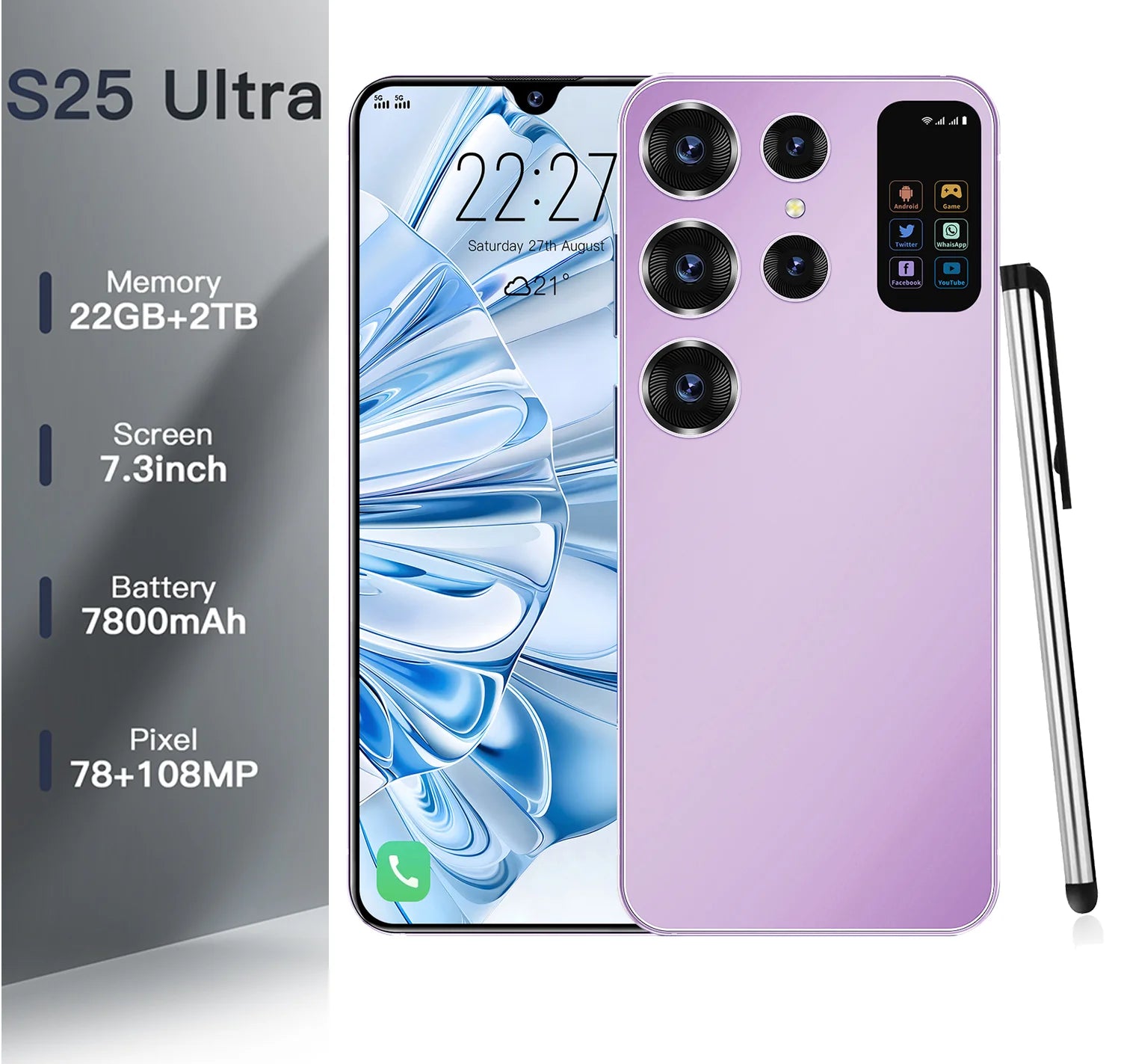 S25 Ultra 5G Smartphone color options — Smartphone | Kinsperatech