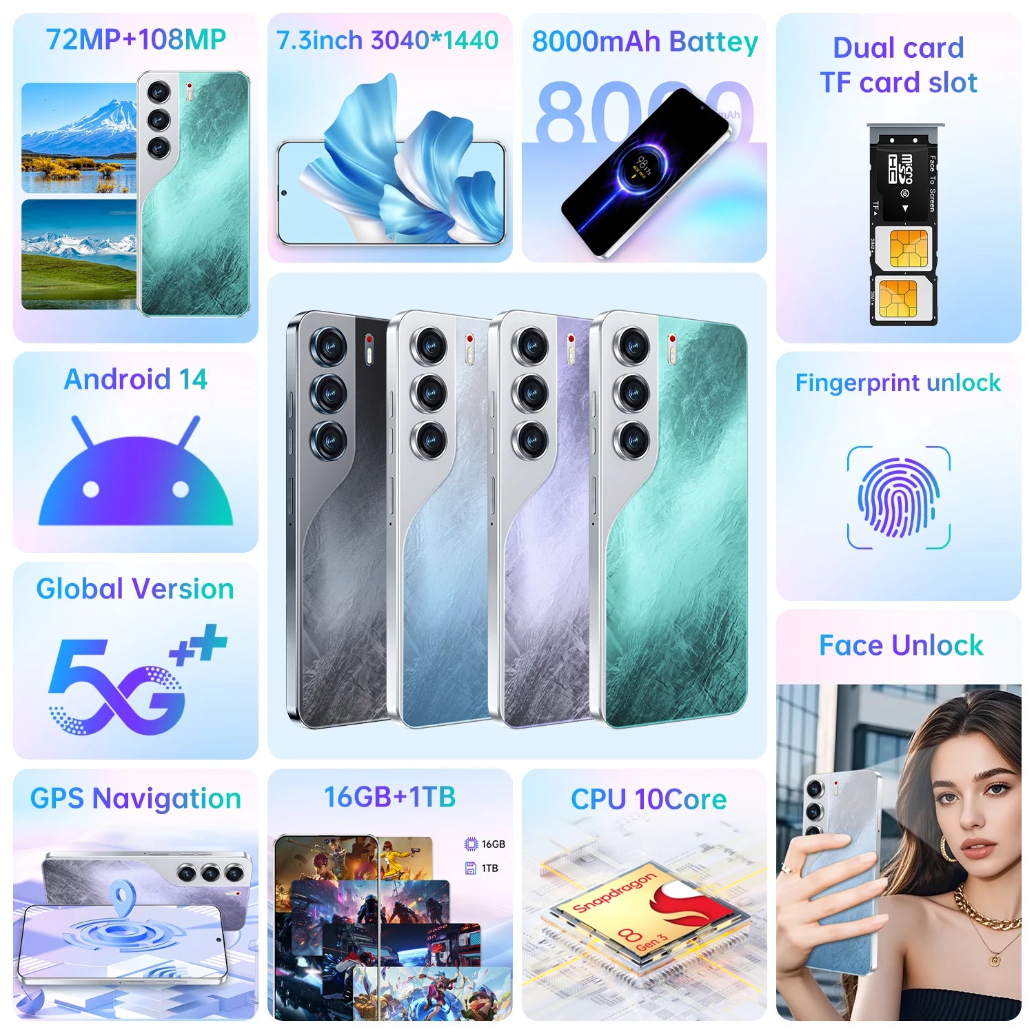 TECNO CAMON 40 PRO 5G detail view — Smartphone | Kinsperatech