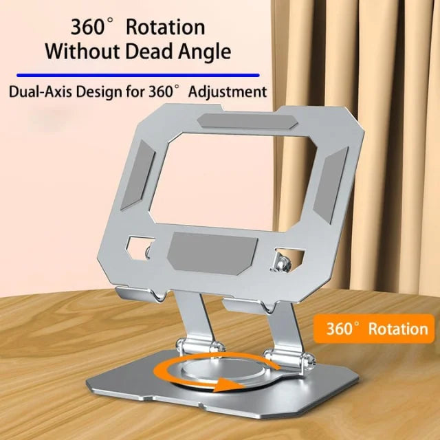 Foldable Laptop Stand side view — Laptop Accessory | Kinsperatech