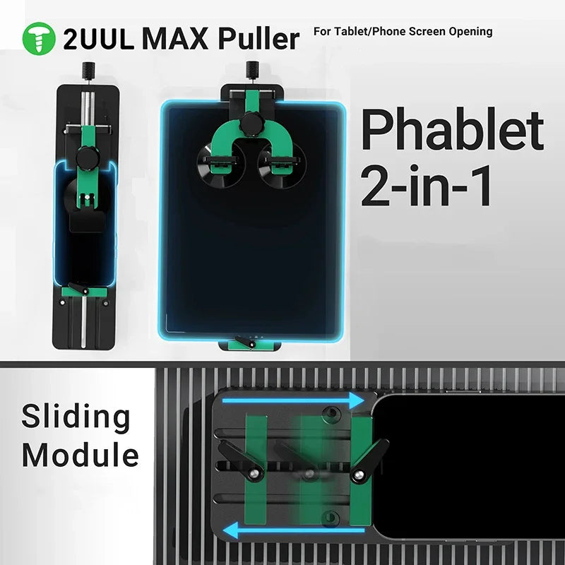 2UUL DA06 MAX Double Suction Cup LCD Screen Opening Tool — Phone Repair Tool | Kinsperatech