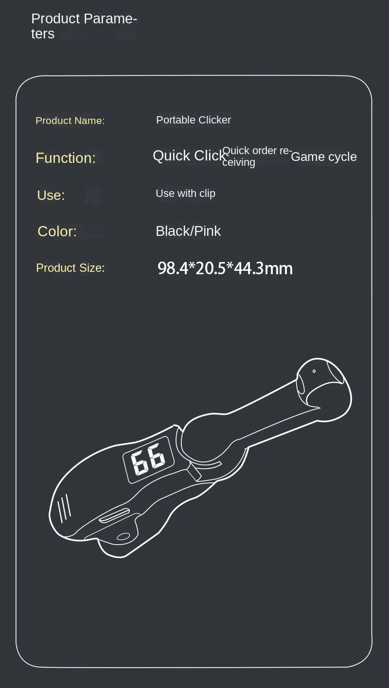 Auto Clicker for iPhone & iPad color options — Phone Accessory | Kinsperatech