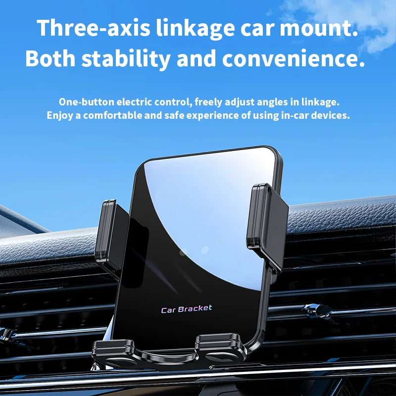 15W Wireless Fast Charging Car Mount packaging — Car Gadget | Kinsperatech