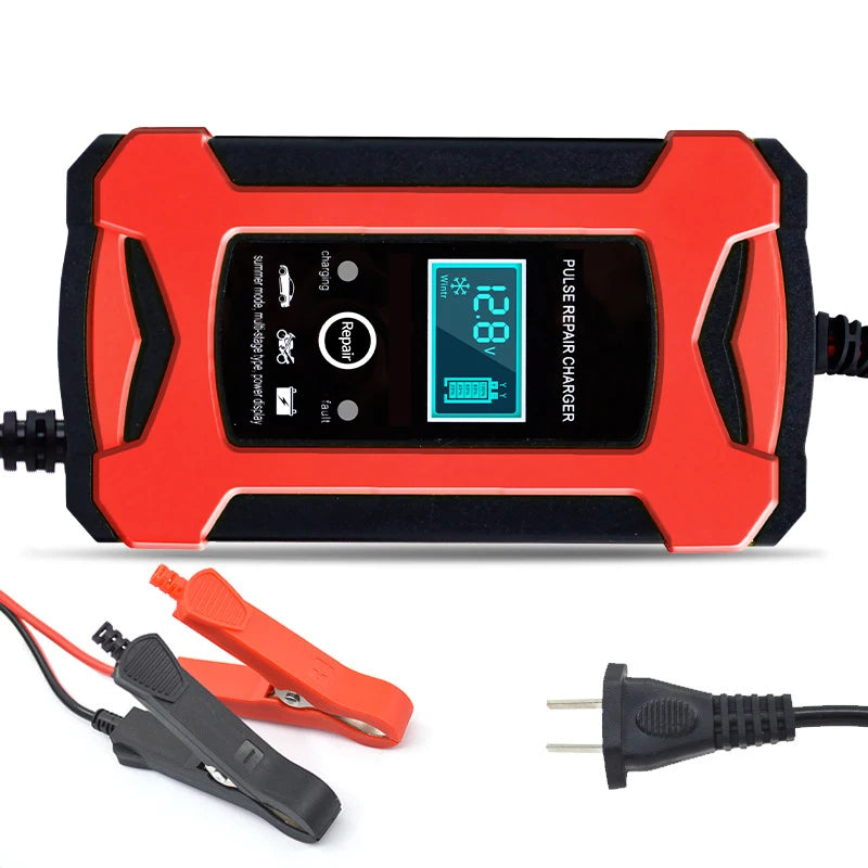 12V 6A Smart Car Battery Charger with OTP Protection — Car Gadget | Kinsperatech