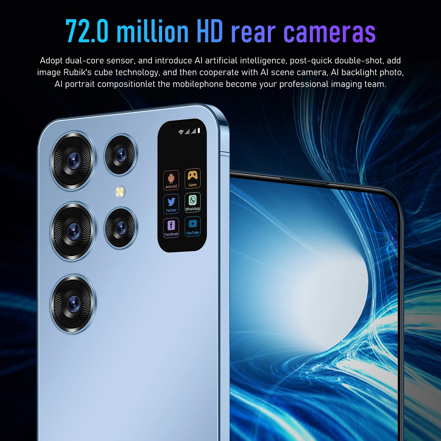 S25 Ultra 5G Smartphone front view — Smartphone | Kinsperatech
