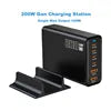 200W 6-Port GaN USB-C Charging Station close-up — Charging Station | Kinsperatech