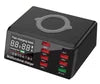 100W 8-Port USB Charging Station with Wireless Charging close-up — Charging Station | Kinsperatech