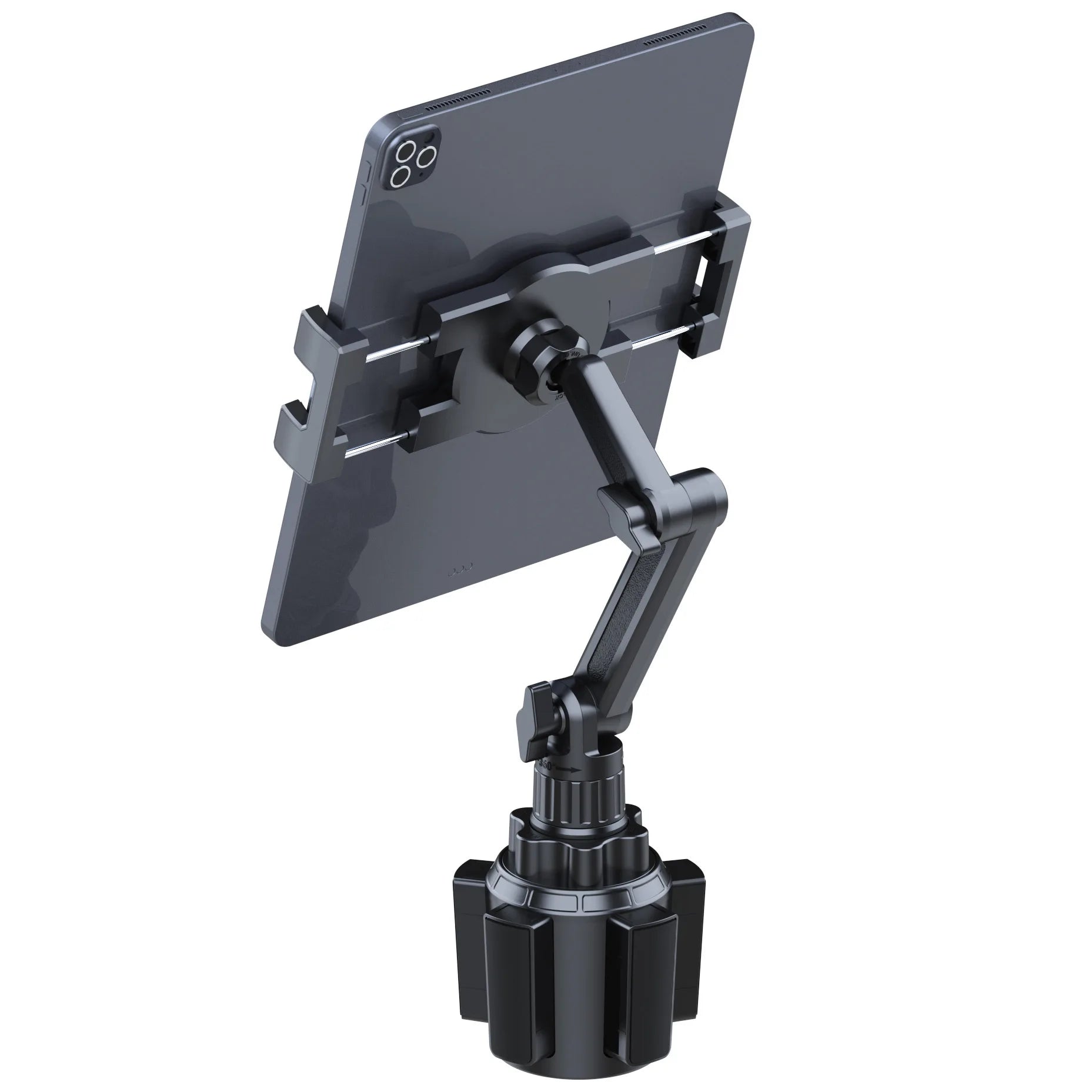 Universal Car Console Phone & Tablet Mount in use — Car Gadget | Kinsperatech