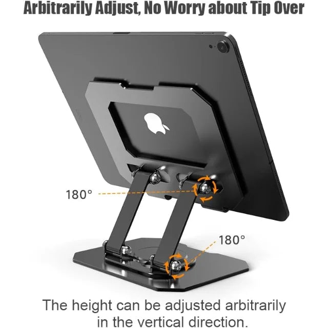 Foldable Laptop Stand in use — Laptop Accessory | Kinsperatech
