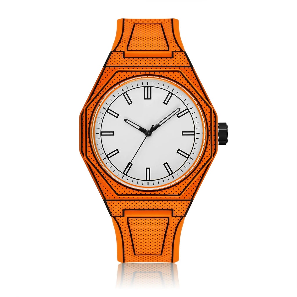 Men's 3D Style Quartz Watch in use — Watch | Kinsperatech