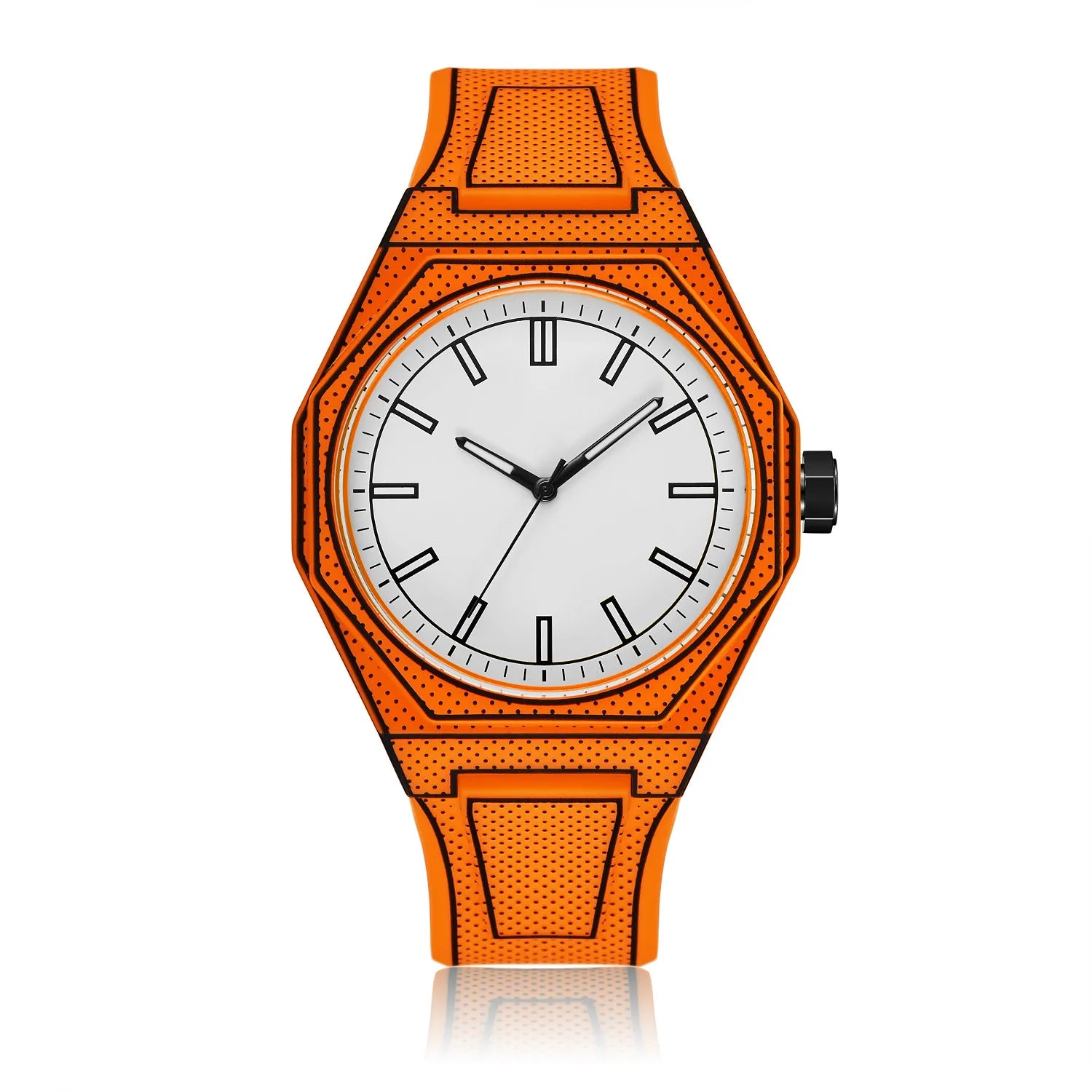 Men's 3D Style Quartz Watch in use — Watch | Kinsperatech