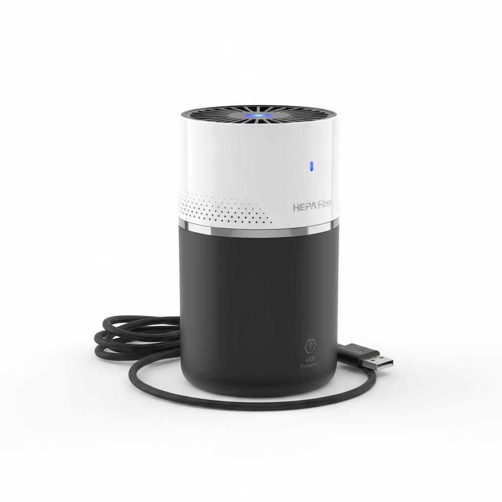 Car Air Purifier HEPA Ionizer