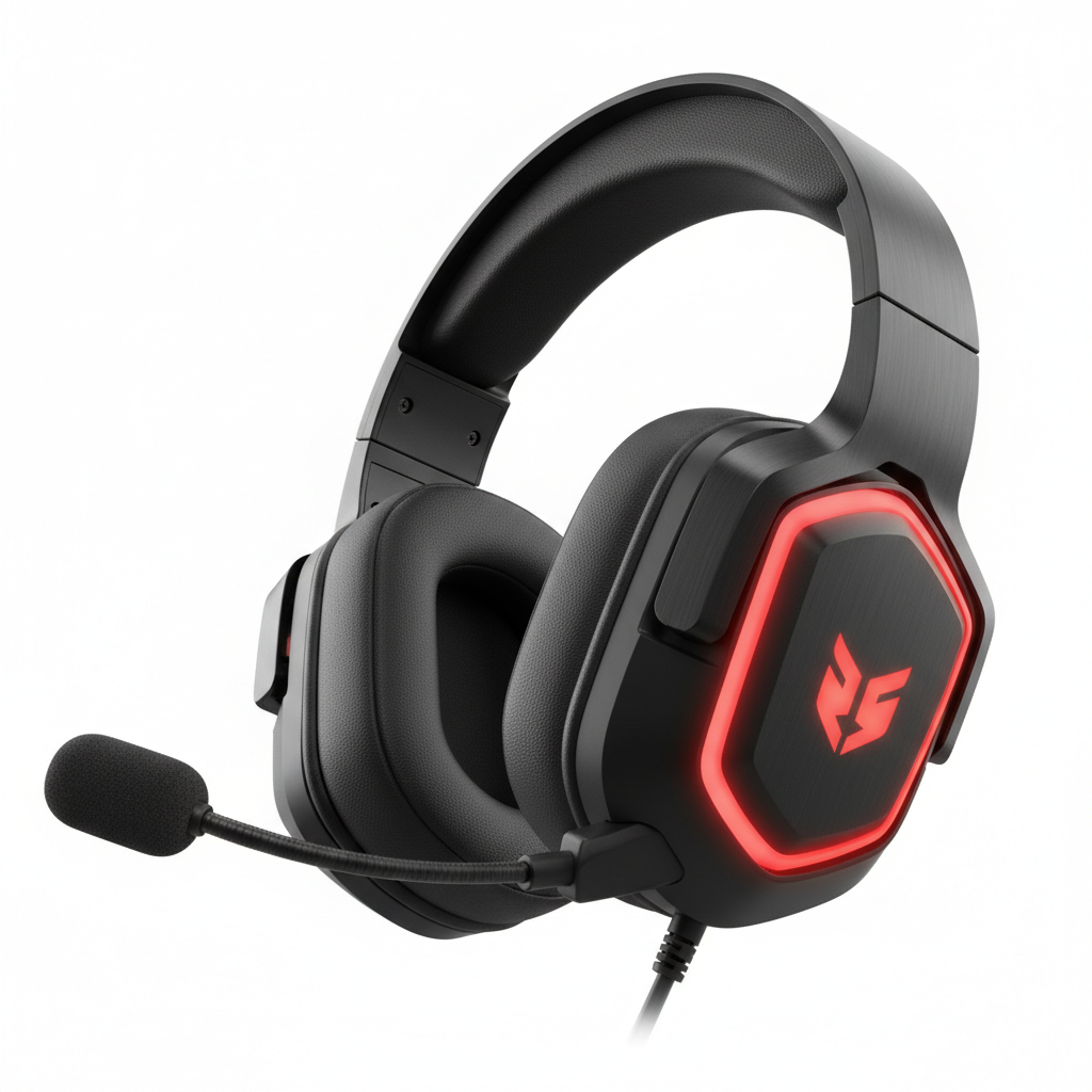 RGB Gaming Headset — Gaming Accessory | Kinsperatech