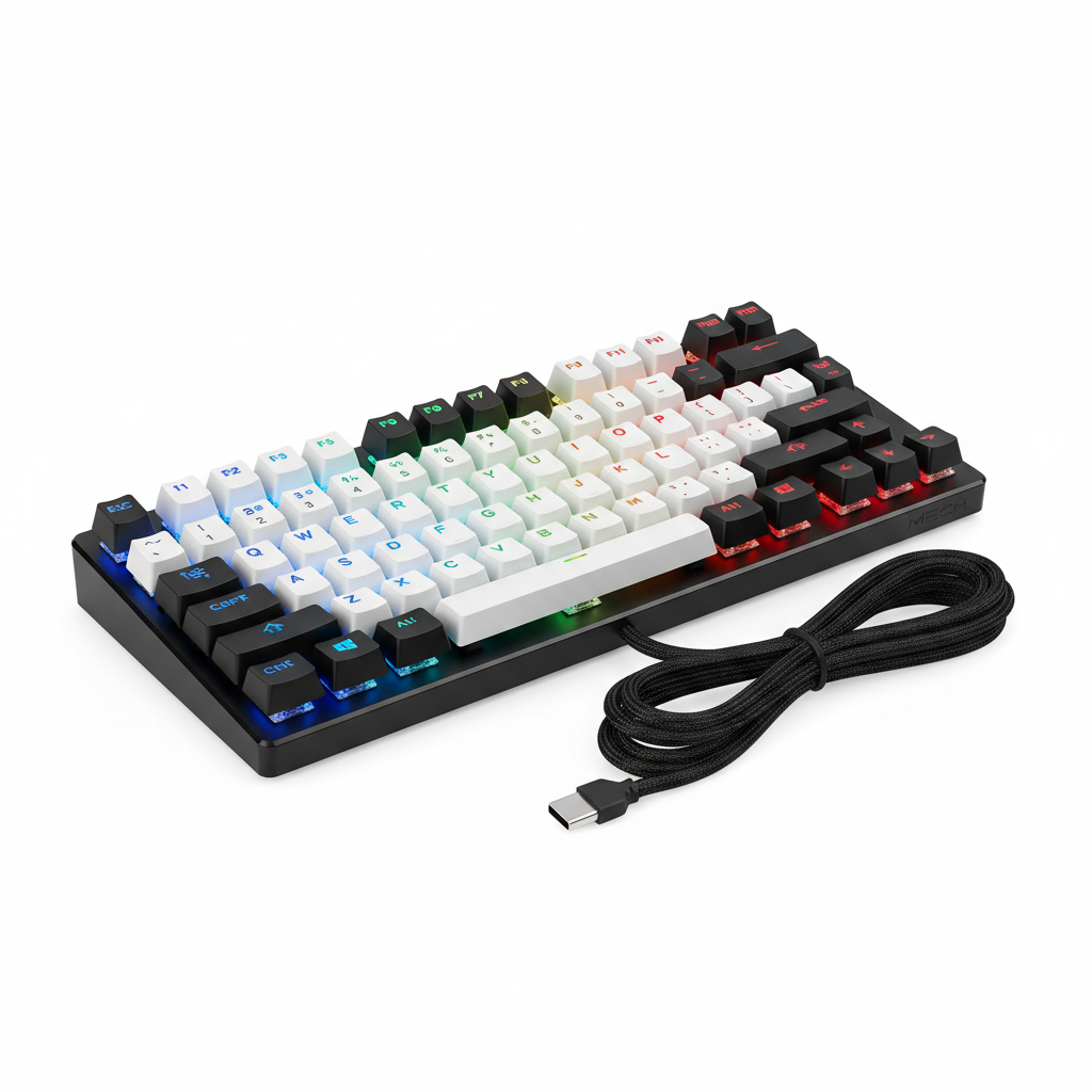 Mechanical Gaming Keyboard RGB TKL